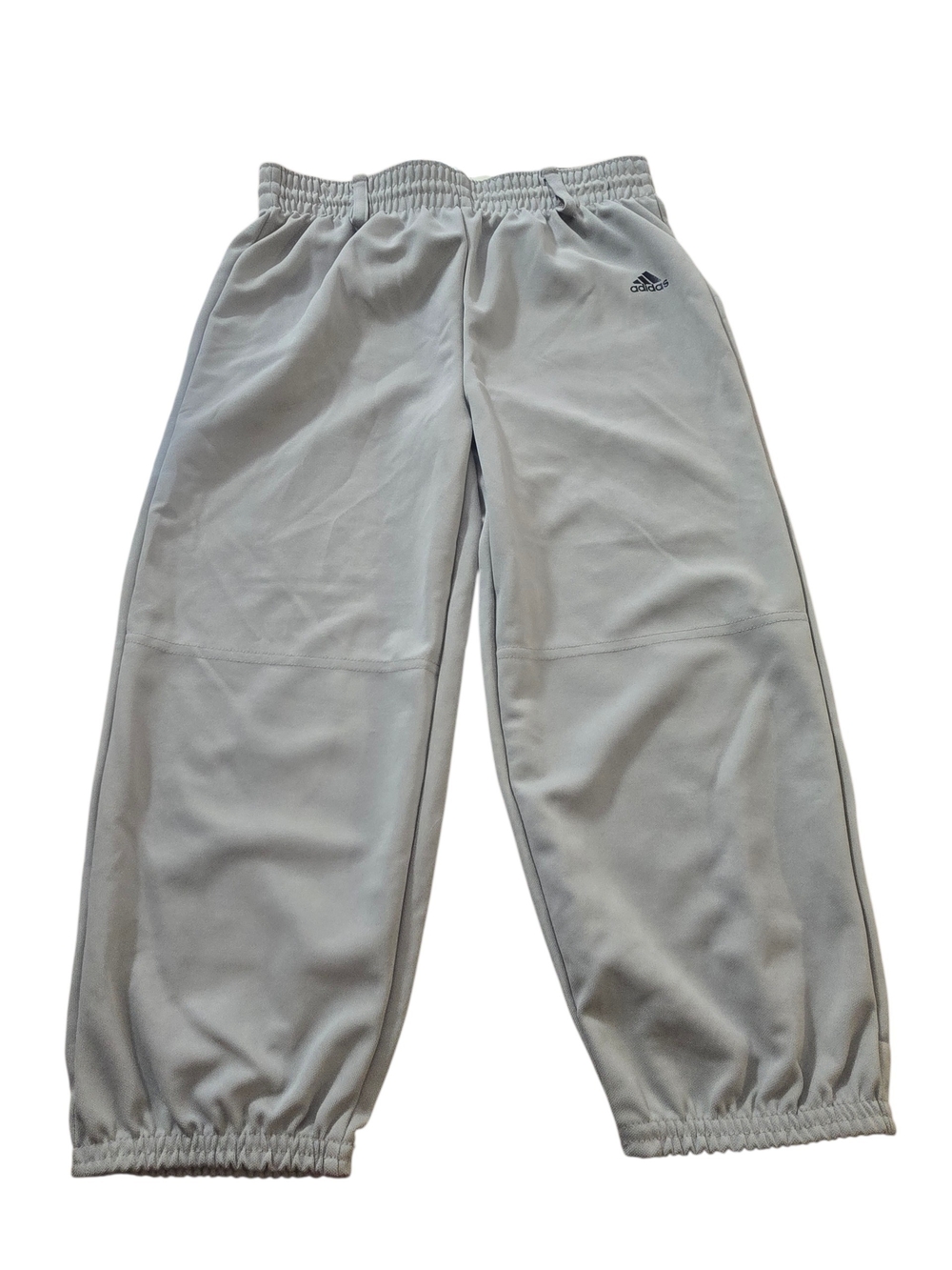 Adidas Kids Light Gray Baseball Jogger Pants